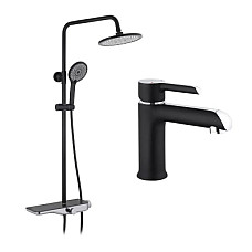 Душовий гарнітур Kroner Armada-SCH065 + змішувач Essen-SCH010 (CVS30224)