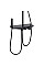 Душовий гарнітур Kroner Armada-SCH066 + змішувач Edelstahl Klassisch-SCH010 + трап лінійний Harz SCH