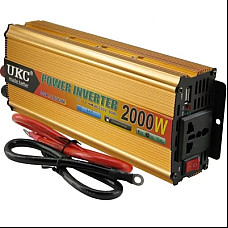 Автомобільний інвертор 12V/220V 2000ВА(1200Вт), approximate sinusoid Voltronic (YT-2000W-CI12V)