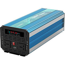 Автомобільний інвертор Choetech 12/220V 1500Вт, з функцією ДБЖ, чиста синусоїда (INV-C1500WUPS-EU)