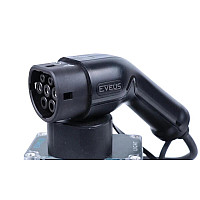 Зарядка для електромобіля EVEUS Pro 7.4 кВт 32 А Mennekes (type2) LCD WiFi (1633525)