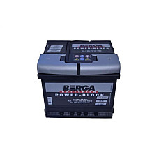 Акумулятор автомобільний Berga Power Block 44Ah Н Ев (-/+) (440EN) (5444020447502)