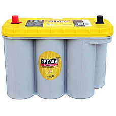 Акумулятор автомобільний Optima YellowTop AGM 75Ah (+/-) (975EN) (851187000)