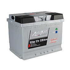 Акумулятор автомобільний AutoPart 62 Ah/12V Galaxy Silver (ARL062-GAS0)