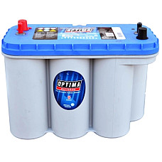 Акумулятор автомобільний Optima BlueTop AGM 75Ah (+/-) (975EN) BTDC-5.5L (852188000)