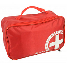 Автомобільна аптечка Poputchik -2 (АМА-2) згідно ДСТУ 3961-2000 футляр м'який червоний 30х1 (02-025-М)