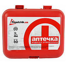 Автомобільна аптечка Poputchik 02-022-М