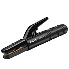 Тримач електродів Tolsen Профі, 300 A, нейлон, 230 mm, залізо латунь (44928)