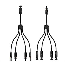 Набір кабелів для сонячних панелей 2E MC4-4T1 (2E-ASP-MC4-4T1) (1622802)