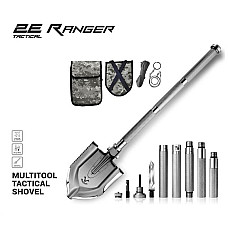 Лопата-мультитул тактична 2E Ranger Steel Gray розбірна, 22в1, з чохлом у комплекті, 103 см макс., 1.6 кг (2E-TSMTSF1-STGR) (1551167)