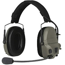 Навушники для стрільби Ops-Core AMP Communication Headset-Connectorized. NFMI. Верхній тримач. Ranger Green (N101153-02-0006)