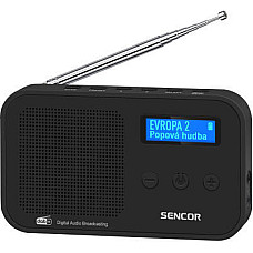 Портативний радіоприймач Sencor SRD 7200 Black (35056378)