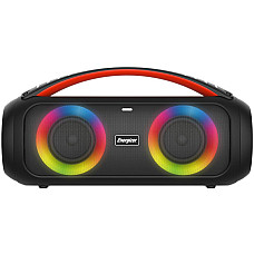 Акустична система 1.0 Energizer 20Вт Bluetooth 5.3 TF/USB/AUX/FM/TWS/MIC, Dual 3” Drivers чорна (BTS258)