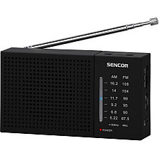 Портативний радіоприймач Sencor SRD 1800 Black (35053031) (1175937)