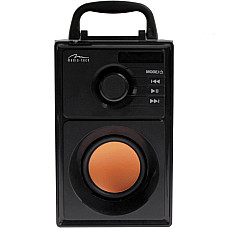 Акустична система 1.0 Media-Tech 15W, Bluetooth/FM/AUX/SD/USB/пульт/BOOMBOX, помар. мембрана, чор (MT3145_V2)