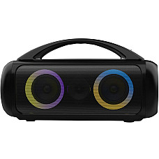Акустична система 1.0 Media-Tech 60W, Bluetooth/AUX/microSD/MP3/USB/TWS/КАРАОКЕ/RGB,чорна (MT3184)