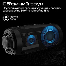 Акустична система HiFuture Gravity Black (gravity.black)