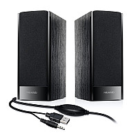Акустична система 2.0 Microlab B-56, 3Вт, USB чорне дерево (B56 BLACK WOODEN)