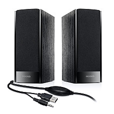 Акустична система 2.0 Microlab B-56, 3Вт, USB чорне дерево (B56 BLACK WOODEN)