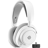 Ігрова гарнітура SteelSeries Arctis Nova 7 Gen 2 Wireless White /PC/PS/SW/MAC/MOB (61731)