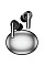 Bluetooth-гарнiтура Hator Hyреrpunk Truedots SyncHUB Black (HTA430)