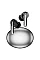 Bluetooth-гарнiтура Hator Hyреrpunk Truedots SyncHUB Black (HTA430)