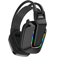 Ігрова гарнітура XTRIKE ME GH-712, USB+3.5мм, RGB, кабель 2м, чорна (GH-712)