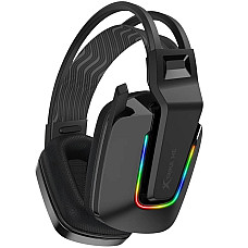 Ігрова гарнітура XTRIKE ME GH-712, USB+3.5мм, RGB, кабель 2м, чорна (GH-712)