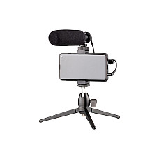 Мікрофон з триподом для мобільних пристроїв 2Е MM011 Vlog KIT, 3.5mm (2E-MM011_OLD) (1718912)