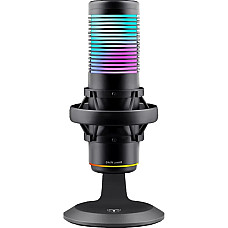 Ігровий стрім мікрофон Defender Pulsar GMC USB, RGB,  2.0 м (64730)