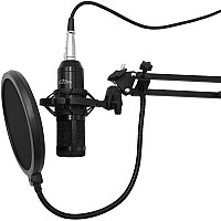 Мікрофон Media-Tech XLR USB Black (MT397K)