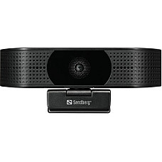 Веб-камера Sandberg Webcam Pro Elite 4K UHD (IMX258) Autofocus USB-A/USB-C Black (134-28)