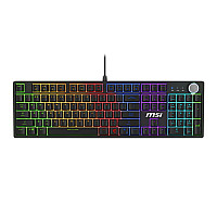 Клавіатура ігрова MSI FORGE GK320 UA Red Switches чорна (FORGE GK320 RED UA)