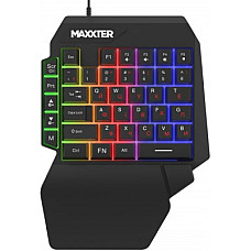 Клавiатура Maxxter KBG-OH-01B-UA Black