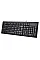 Клавiатура A4tech KR-83 Black