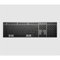Клавіатура мембранна HP 720 Multi-Device Rechargeable, 109key, WL/BT, EN/UK, чорний (9T5B1AA) (1810655)