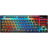 Клавіатура SteelSeries Apex Pro TKL Wireless Gen 3 UA HyperMagnetic OmniPoint 2.0 OLED UA Black (64871)
