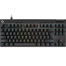Клавiатура Logitech G PRO X TKL Rapid Black (920-013233)