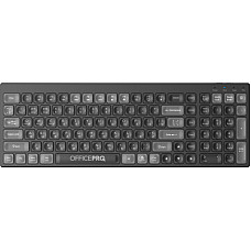 Клавіатура бездротова OfficePro SK985B Bluetooth Black