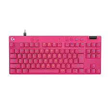 Клавiатура Logitech G PRO X TKL Rapid Magenta (920-013253)