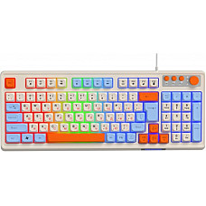 Клавiатура Maxxter KBG-3C01-UA White