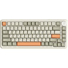 Клавіатура Ajazz AK820MAX RGB Flying Fish Switch Wireless (AK820MAX-FF-R) Beige