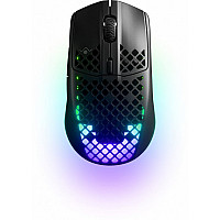 Мишка SteelSeries Aerox 3 Wireless Onyx, RGB, 18000dpi., 6кн., чорна (62612) (1859226)