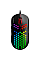 Ігрова миша провідна RAPTOR UX2 X 6 кнопок 200-4800 DPI Led Lighting RGB 18 м Win7/8/10 Mac OS Black COLOR BOX (1782644)
