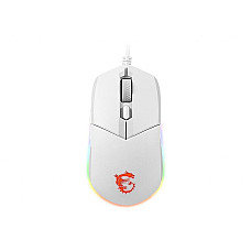 Mиша USB OPTICAL GAMING CLUTCH GM11 WHITE MSI (CLUTCH GM11 WHITE) (1394446)