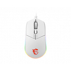 Mиша USB OPTICAL GAMING CLUTCH GM11 WHITE MSI (CLUTCH GM11 WHITE) (1394446)
