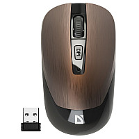 Миша DEFENDER (52992) Wave MM-995, 4D, 800-1600dpi, BRONZE, wireless, silent