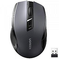 Мишка Ugreen MU006 Ergonomic Wireless Gray/Black (15063)