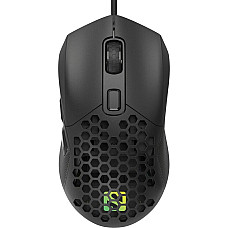 Мишка Sandberg FlexCover 6D Gamer Mouse RGB, ігрова, 12800 dpi., 6кн.Huano чорна (640-28) (1793075)