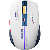 Мишка Defender Dila MM-282 Wireless White/Blue (52282)